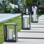Buitenlamp Met Minimalistisch Frame En Zachte Led Voor Moderne Buitenruimtes
