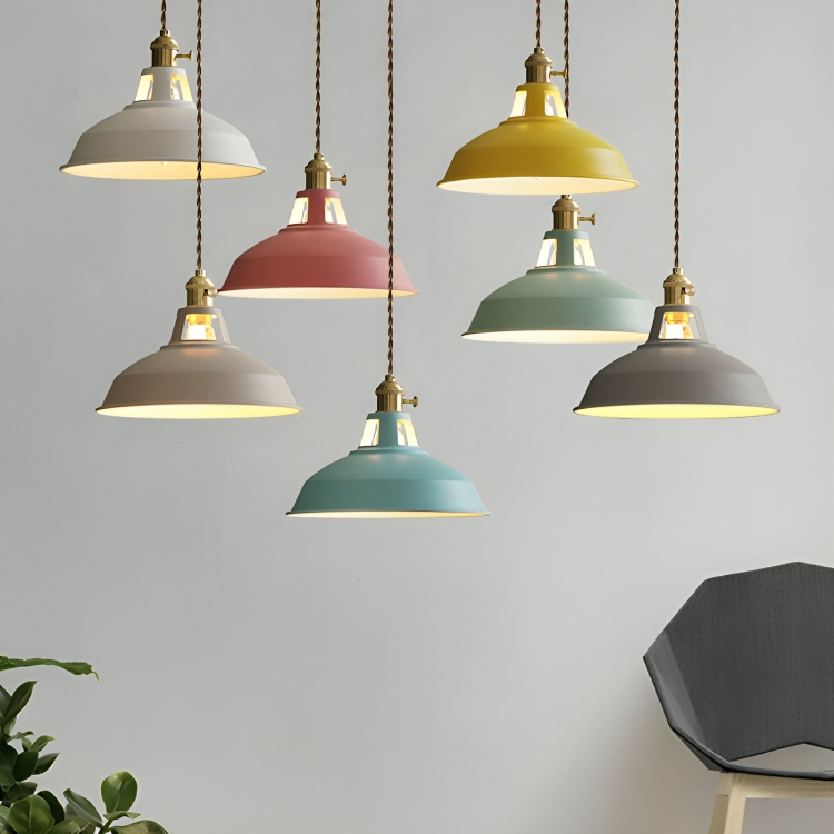 Industriële Retro Hanglamp Metaal 1‑Lichts Voor Restaurant