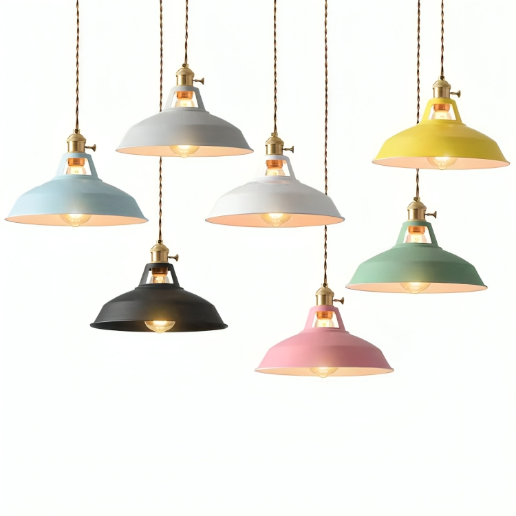 Industriële Retro Hanglamp Metaal 1‑Lichts Voor Restaurant