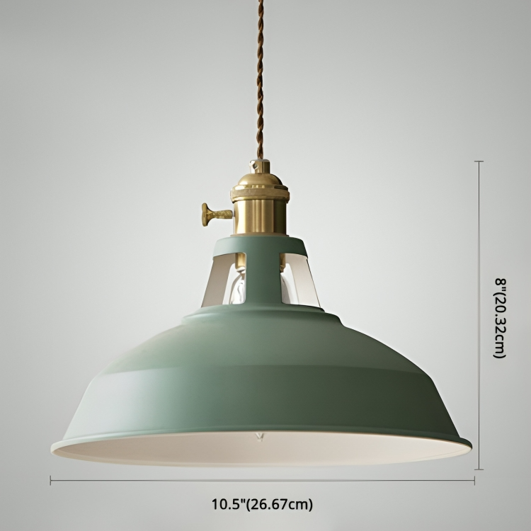 Industriële Retro Hanglamp Metaal 1‑Lichts Voor Restaurant