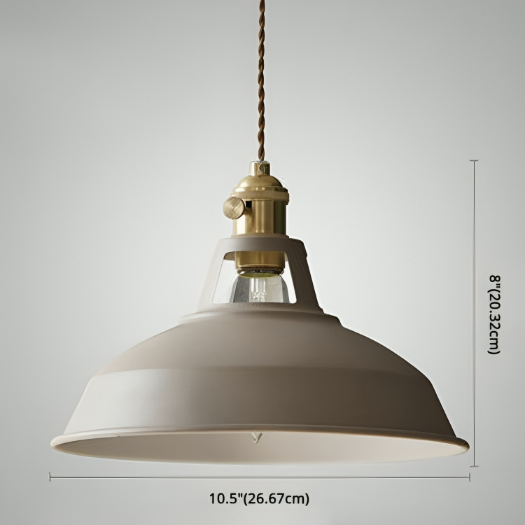 Industriële Retro Hanglamp Metaal 1‑Lichts Voor Restaurant