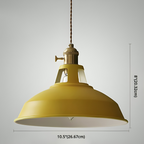 Industriële Retro Hanglamp Metaal 1‑Lichts Voor Restaurant