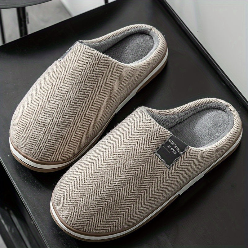 Warme Pantoffels Met Zachte Pluche Voering Voor Comfortabele En Gezellige Dagen Thuis