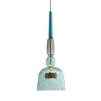 Glazen Hanglamp Met Moderne Vorm En Sfeervolle Scandinavische Afwerking