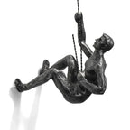 Wanddecoratie Set Met Hars Sculpturen En Dynamisch Klimontwerp