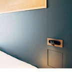 Metalen Wandlamp Met Compact Ontwerp En Zachte Lichtkleuren Voor Moderne Ruimtes