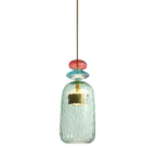 Glazen Hanglamp Met Moderne Vorm En Sfeervolle Scandinavische Afwerking