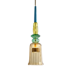 Glazen Hanglamp Met Moderne Vorm En Sfeervolle Scandinavische Afwerking