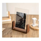 Fotolijst met Houten Basis en Acrylpaneel