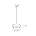 Travertin Hanglamp Met Slank Profiel En Dimbare Lichtkleuren Voor Moderne Ruimtes