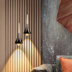 Nordische LED Hanglamp van Metaal met Druppelvormig Ontwerp