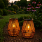 Solar Lantaarn voor Buiten met Warmwit LED Licht en Automatische Sensor