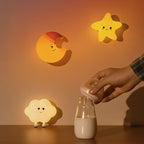 Kinder Nachtlamp Met Hemelse Vorm En Zachte Warmlichtmodule