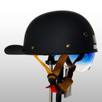 Cap‑Stijl Motorhelm met Sterke ABS‑Constructie en Veiligheidscertificering