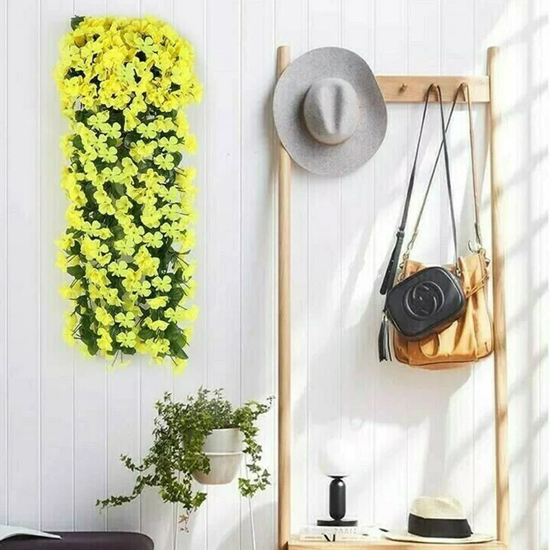 Hangende Kunstbloemen van Zijde met Realistische Uitstraling