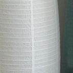 Scandinavische Rijstpapier Vloerlamp met Houten Voet