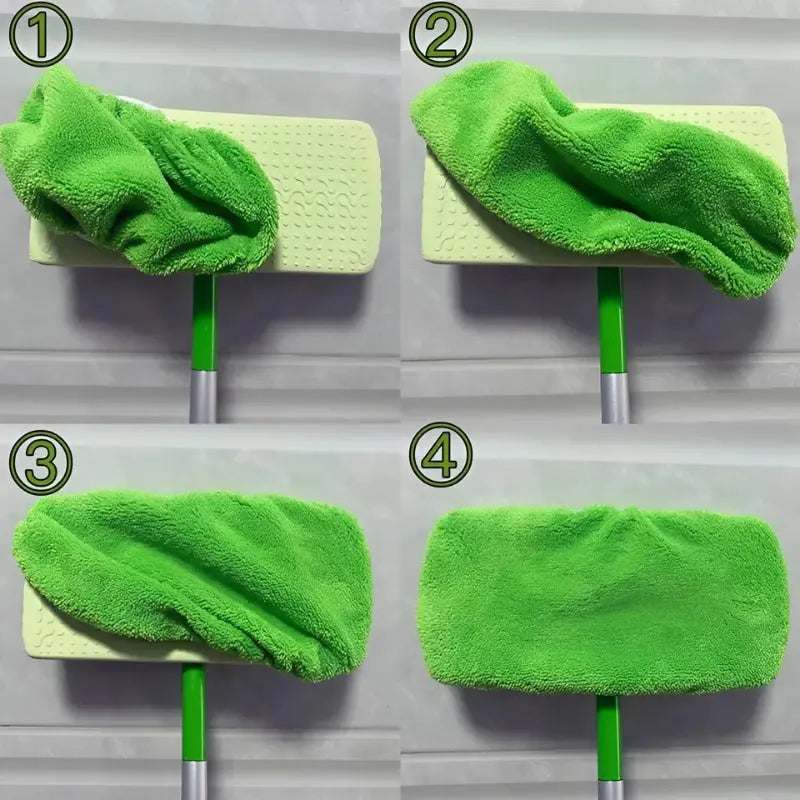 Schoonmaakpads met Herbruikbare Vezelstructuur en Sterke Absorptie