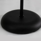 Scandinavische Rijstpapier Vloerlamp met Houten Voet