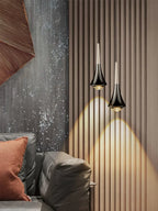 Nordische LED Hanglamp van Metaal met Druppelvormig Ontwerp