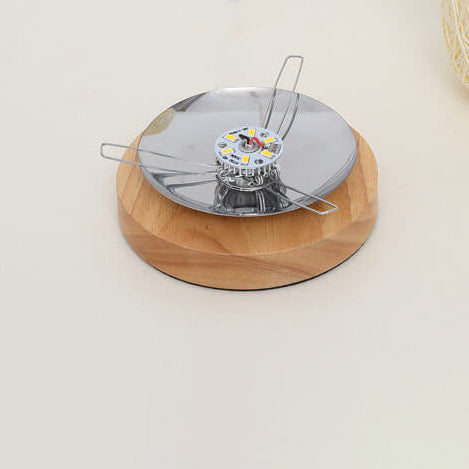 Industriële Tafellamp Met Rotanstructuur En Warme Ledmodule