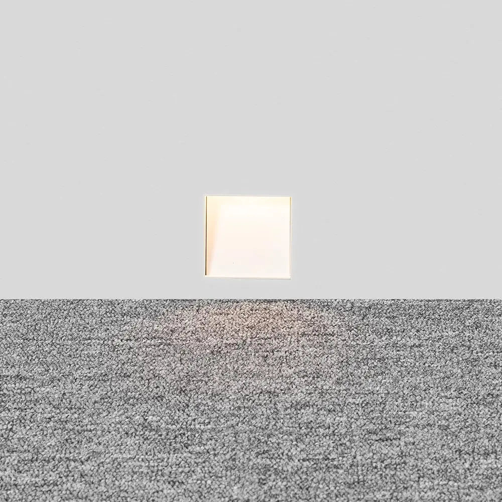 Inbouw Wandlamp Met Sensor En Randloos Ontwerp Voor Zachte Trapverlichting