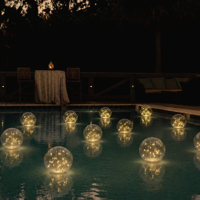 Drijvende Solar Buitenlamp met Warm Licht en Waterbestendig Ontwerp