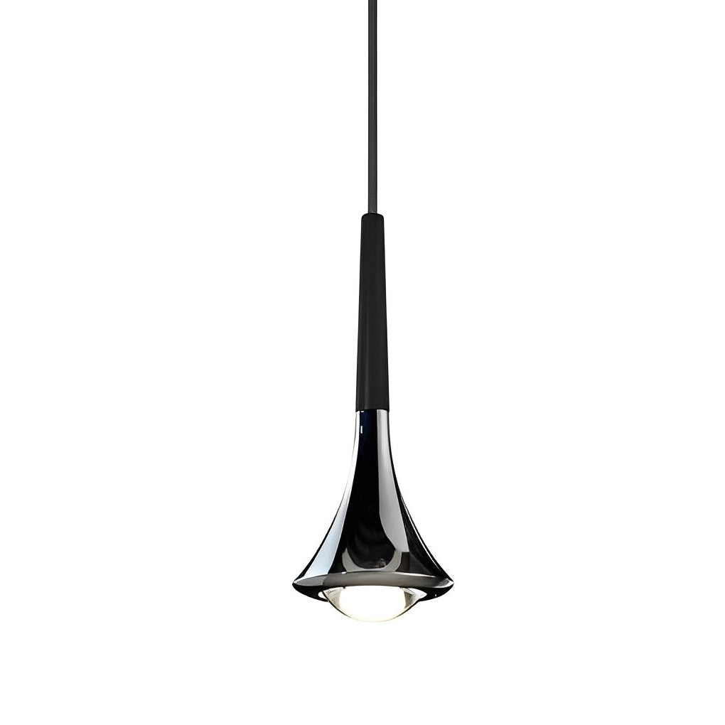 Nordische LED Hanglamp van Metaal met Druppelvormig Ontwerp