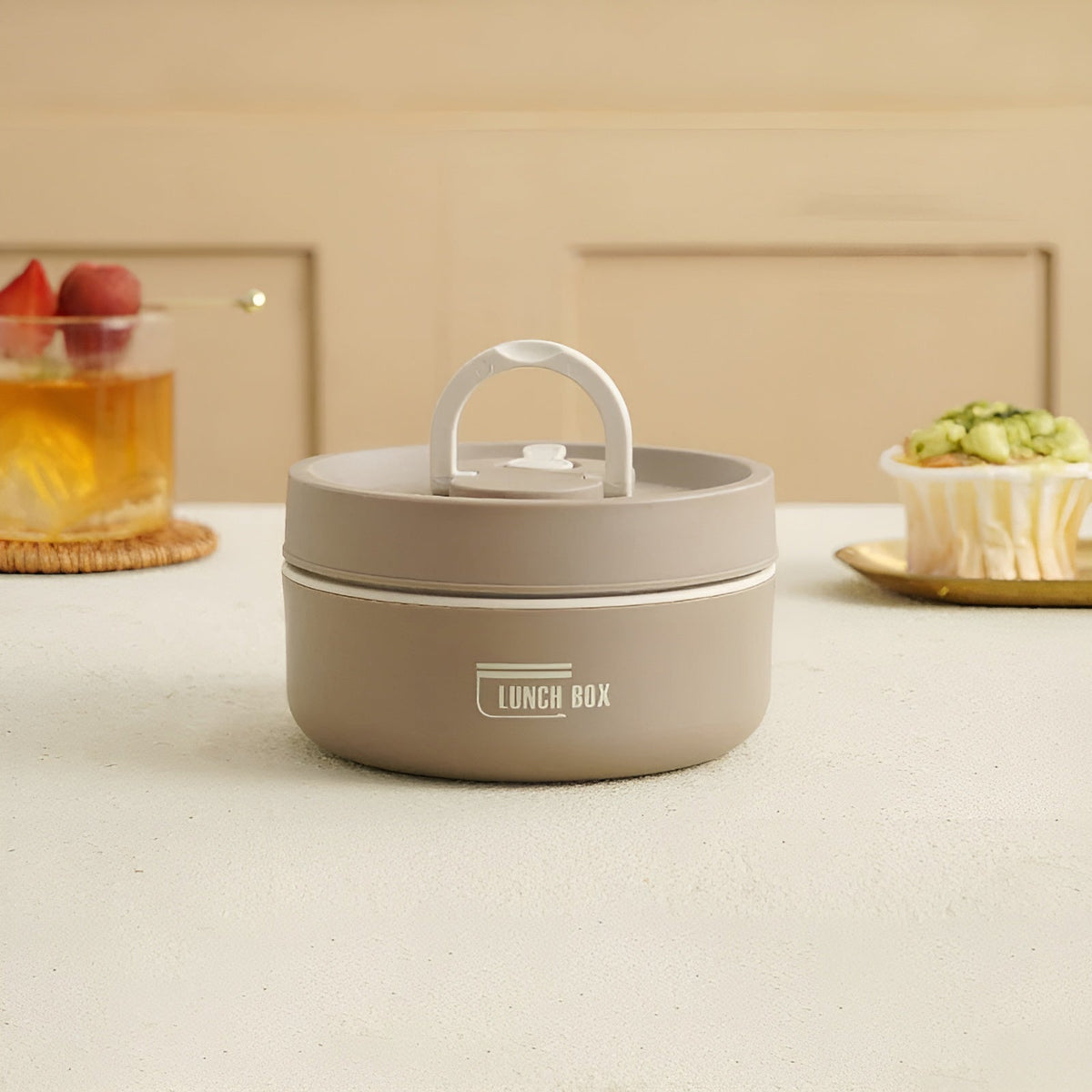 Geïsoleerde Lunchbox Met Meerdere Compartimenten