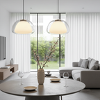 Hanglamp met Glazen Koepel en Verstelbare Ophanging