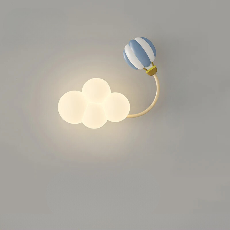 CartoonAirplane Kinder Wandlamp met Speels Ontwerp en LED Verlichting