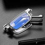 Opvouwbare Leesbril met Blauwlichtfilter en Titaniumlegering Montuur