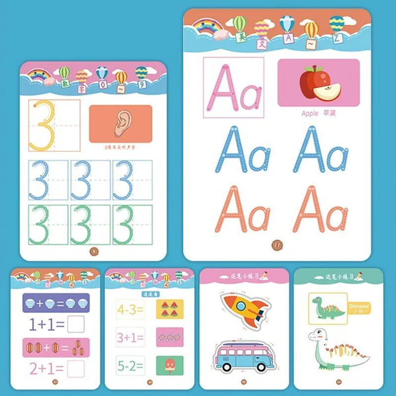 Magisch Traceringsoefenboek voor Kinderen 2‑6 Jaar