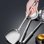 RVS Keukengerei Set Met Ergonomische Handgrepen Voor Dagelijks Kookgemak