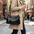 Crossbody Tas Met Drie Opbergvakken En Verstelbare Schouderband