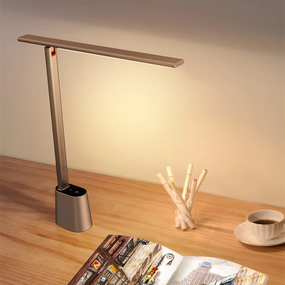 LED Bureaulamp met Draadloze Qi-Oplader