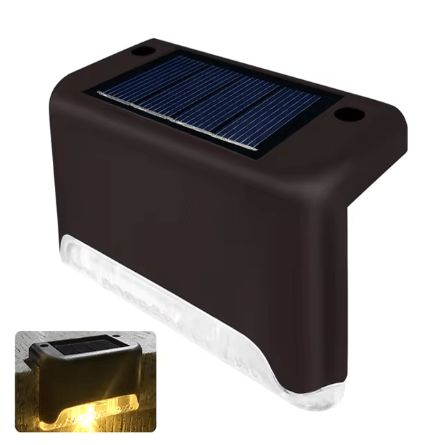 Solar‑Wandlamp met Warm Licht en Efficiënte Buitenverlichting