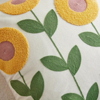 Kussenhoes Met Botanisch Bloemenpatroon Voor Sfeervolle Woondecoratie