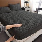 Gewatteerde Matrastopper met Antislip Pasvorm voor Extra Slaapcomfort