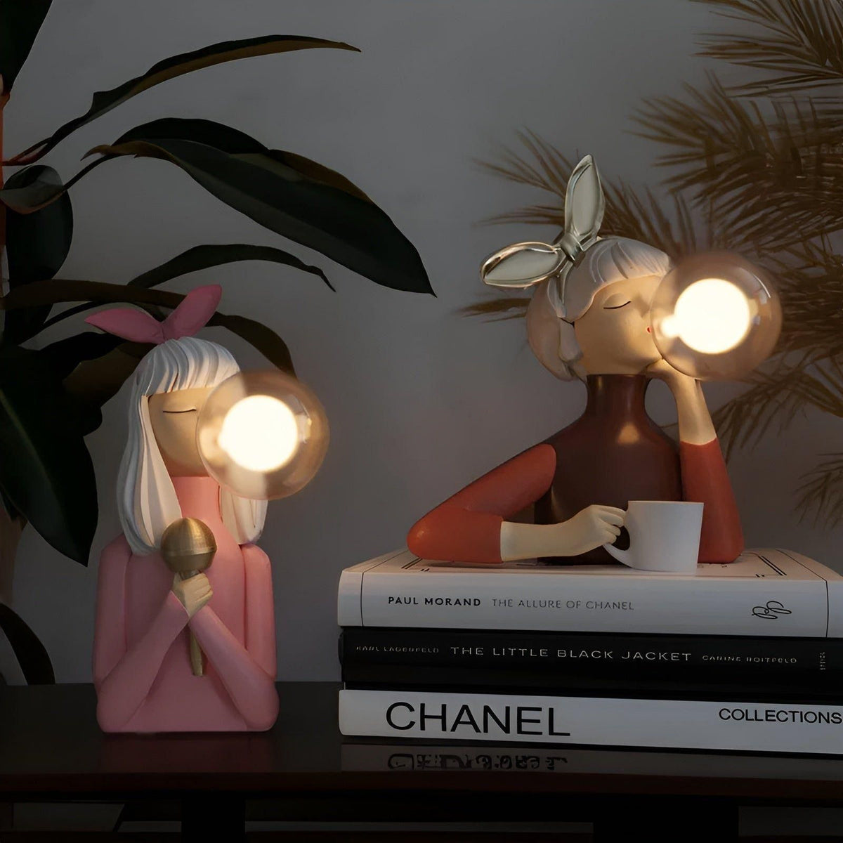 Decoratief Nachtlampje Met Bubbeldesign En LED-Verlichting
