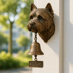 Decoratieve Wandbel met Herdershond‑Design voor Een Warm en Stijlvol Welkom