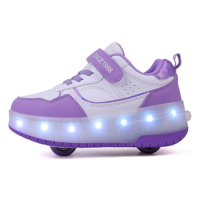 LED Rolschaats Sneakers Voor Kinderen Met Verlichte Wielen