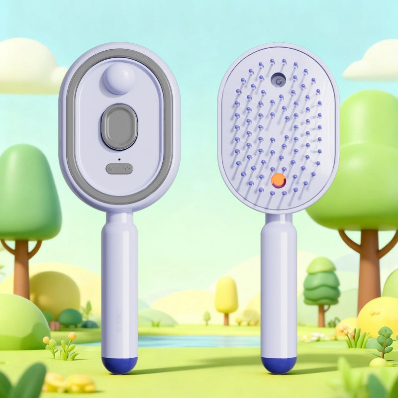 Hydraterende Massage‑Haarborstel voor Zijdezachte Verzorging