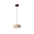 Travertin Hanglamp Met Slank Profiel En Dimbare Lichtkleuren Voor Moderne Ruimtes