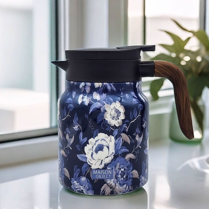Thermoskan Voor Thee Met Elegante Bediening