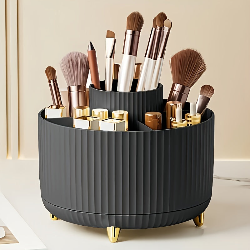 Draaibare Make-Up Organizer Met 5 Opbergvakken Voor Een Overzichtelijke Beautyroutine