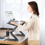 Ergonomische Laptopstandaard met 360° Verstelling voor Comfortabel Werkgebruik