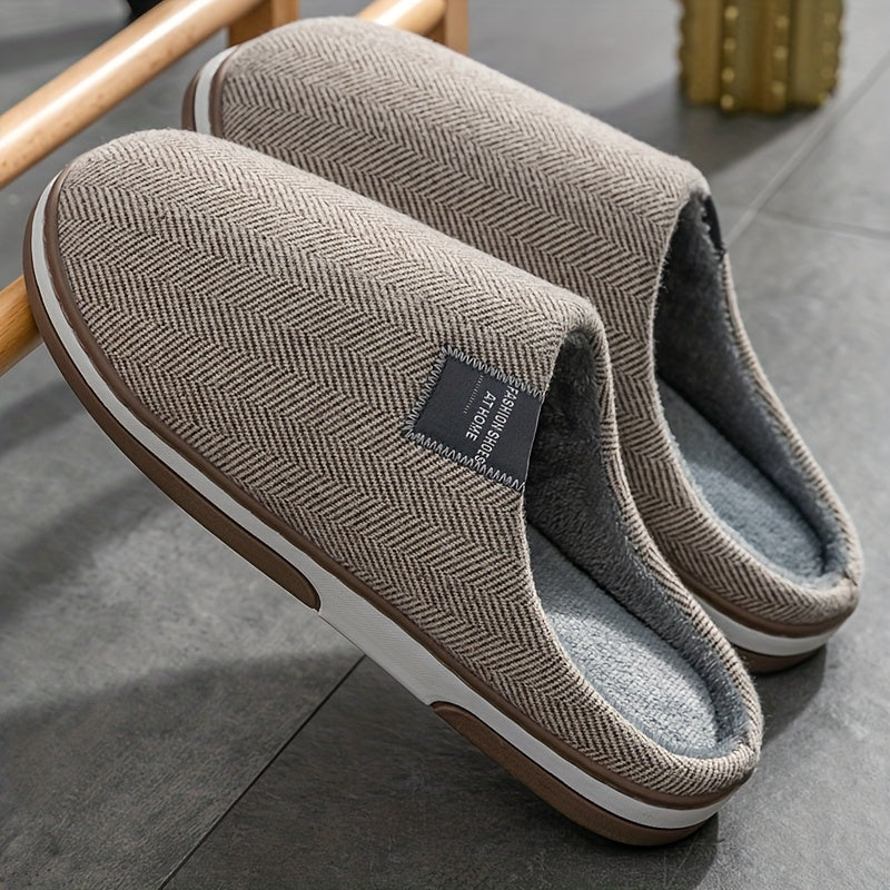 Warme Pantoffels Met Zachte Pluche Voering Voor Comfortabele En Gezellige Dagen Thuis