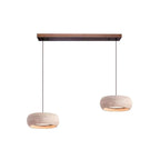 Travertin Hanglamp Met Slank Profiel En Dimbare Lichtkleuren Voor Moderne Ruimtes