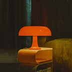 Paddenstoel Tafellamp met Retro Vorm en Dimbare Lichtstanden