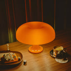 Paddenstoel Tafellamp met Retro Vorm en Dimbare Lichtstanden